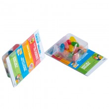 Small Biz Card Treats with Mini Jelly Beans 14g