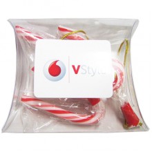 Pillow Pack filled with Candy Canes