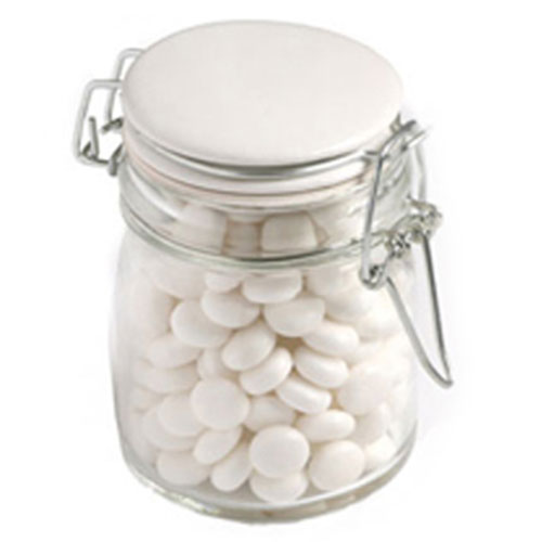 MINTS IN GLASS CLIP LOCK JAR 160G