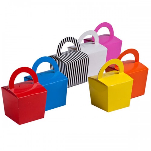 Coloured Noodle Box with Easter Eggs